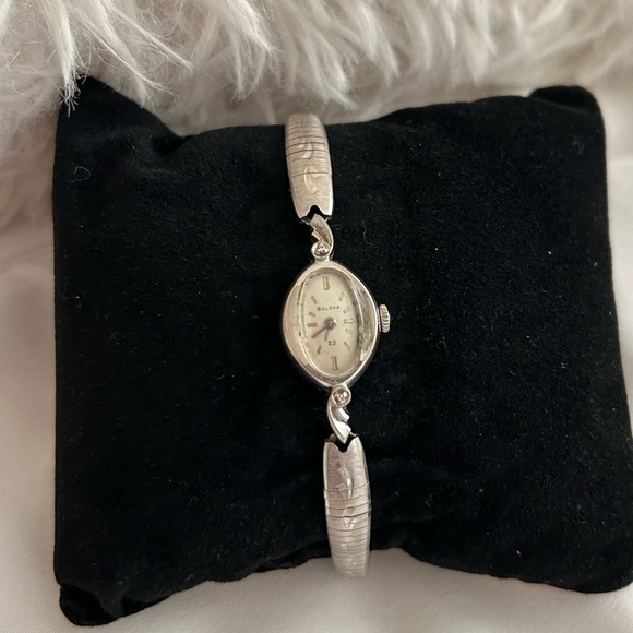 Bulova Accessories - COPY - Vintage Bulova with diamonds